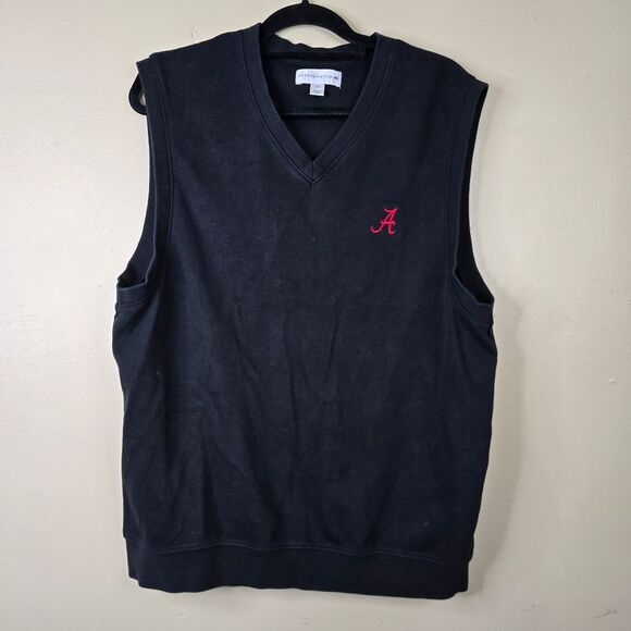Cutter & Buck supima cotton University of Alabama sweater vest size L - Picture 1 of 8